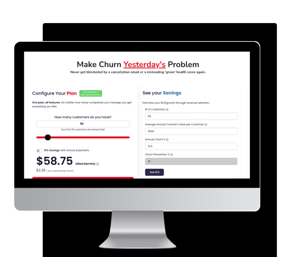Churn Assassin Free Trial and Transparent Pricing
