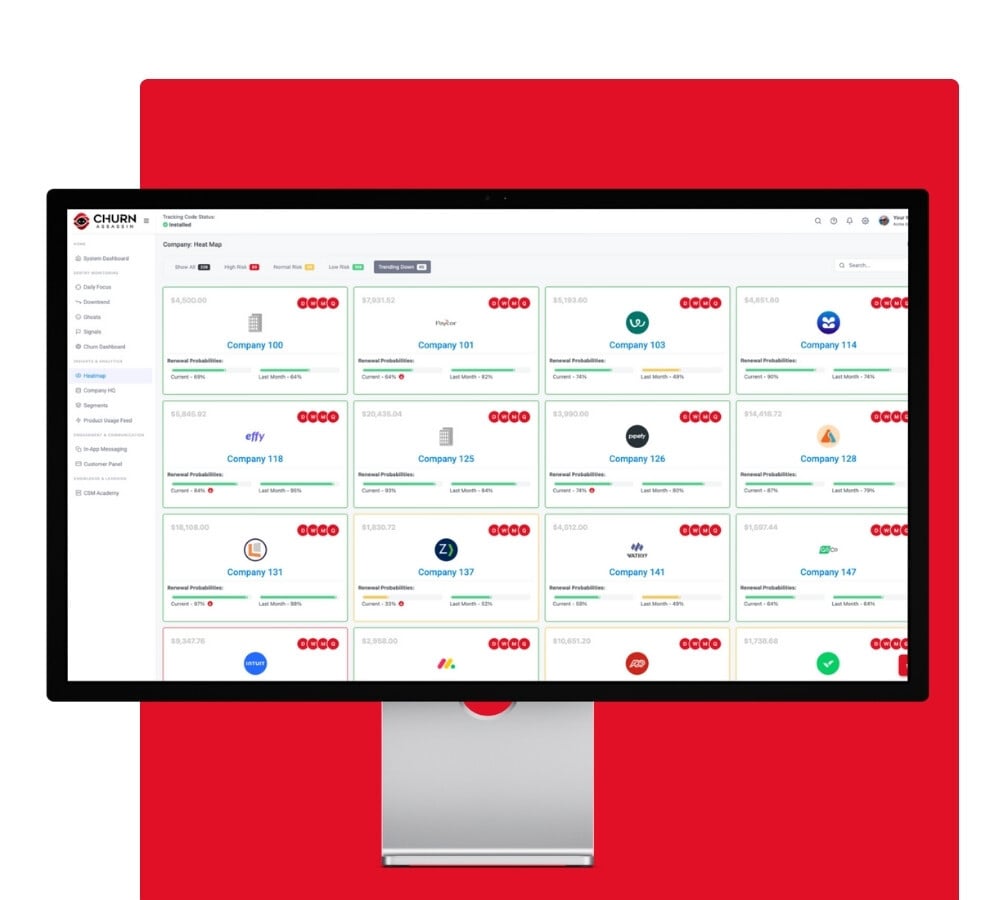 Churn Assassin Customer Health Scores for B2B SaaS