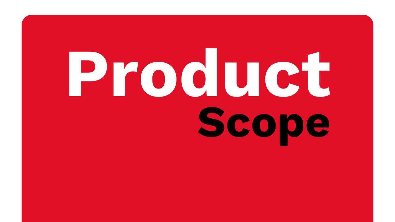 Product Scope Call